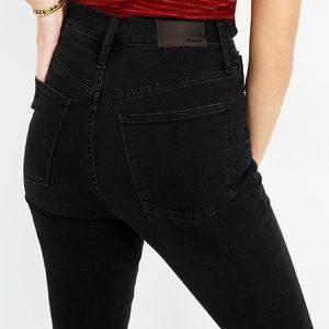 Madewell 11” High Rise Skinny Jeans in Lunar Wash